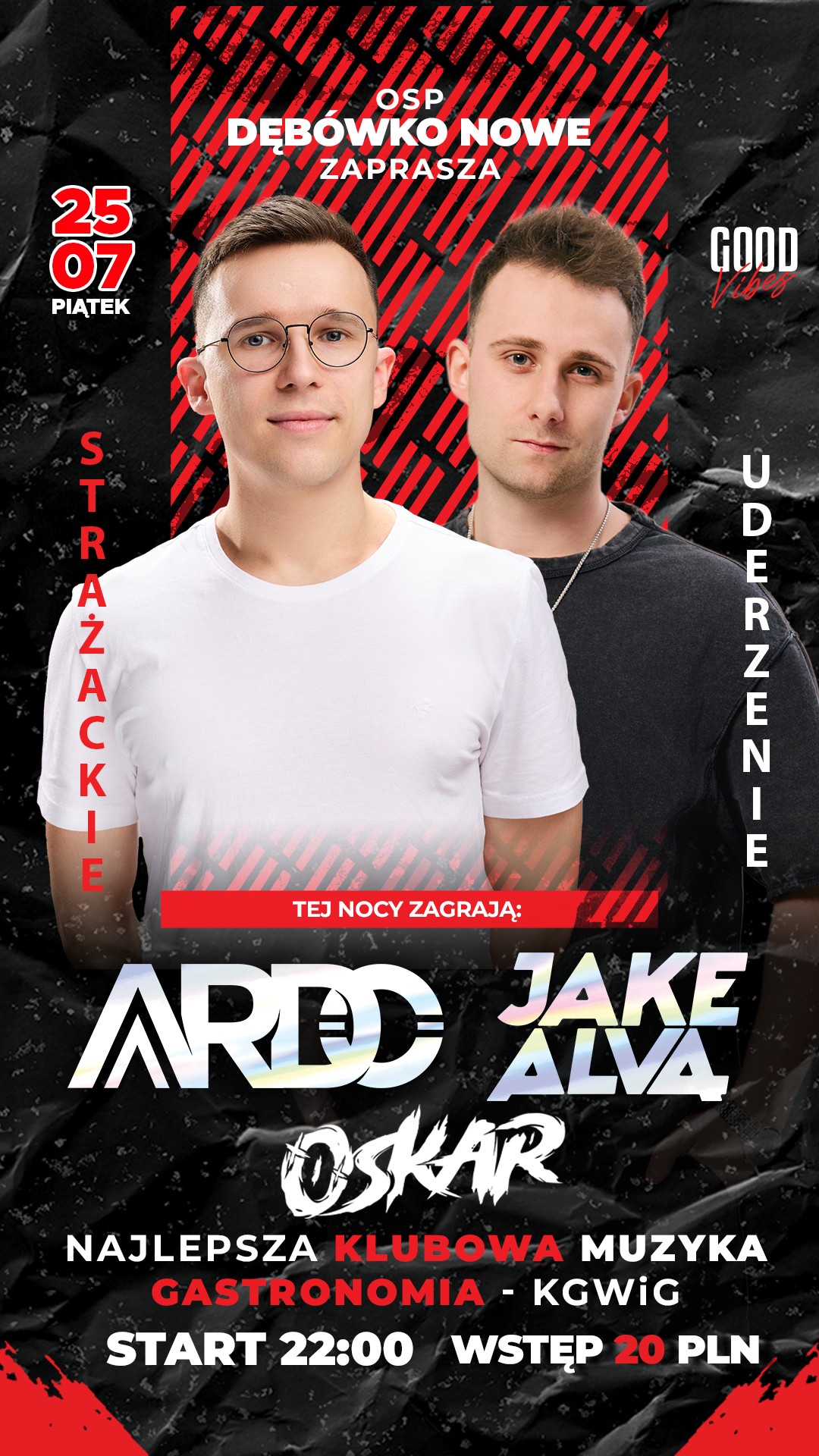 strazackie udzerzenie