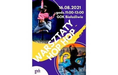 Zdjęcie do Warsztaty HIP HOP - 16.08.2021