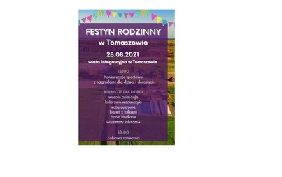 Zdjęcie do Festyn Rodzinny w Tomaszewie