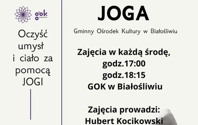 Zdjęcie do Joga - od września w każdą środę