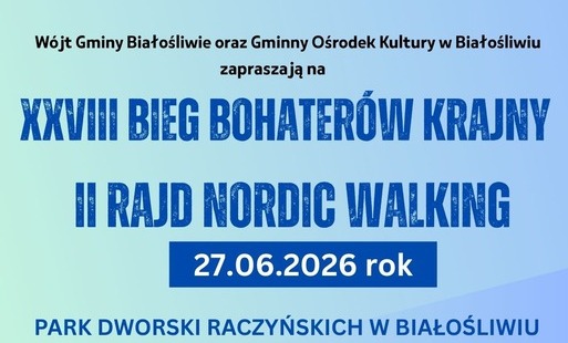 Zdjęcie do Bieg i rajd Bohater&oacute;w Krajny już 27 czerwca 2026 r.